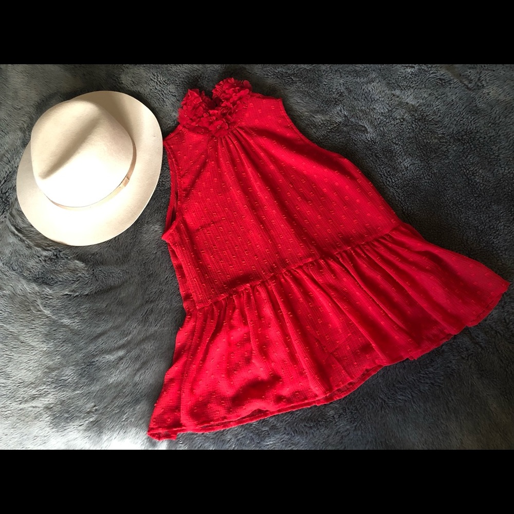 NWT Zara sleeveless blouse size small.